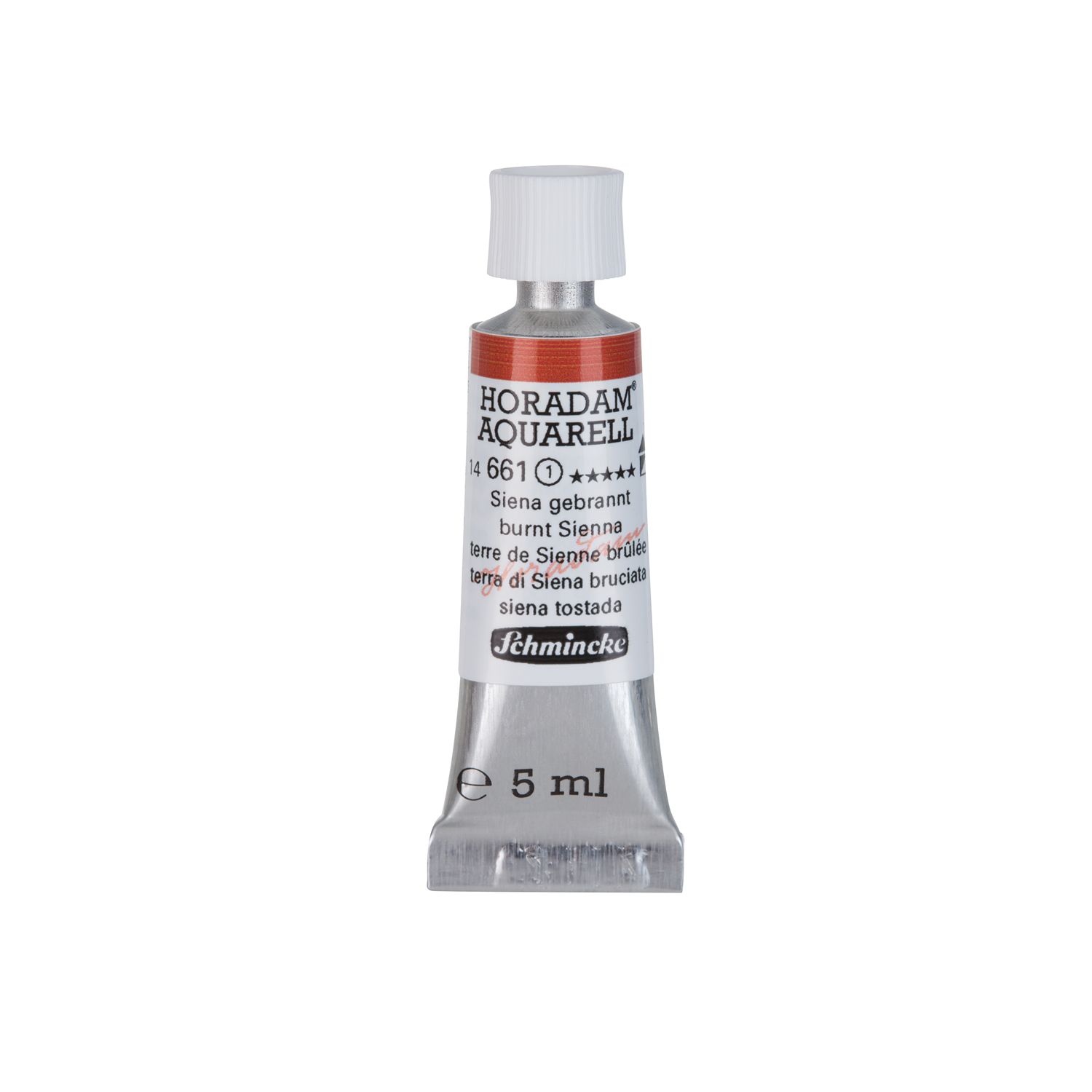 Acuarela Schmincke Horadam 5ml 661 Burnt Sienna