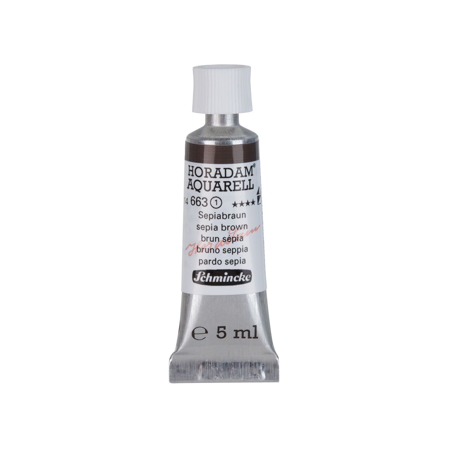 Acuarela Schmincke Horadam 5ml 663 Sepia Brown