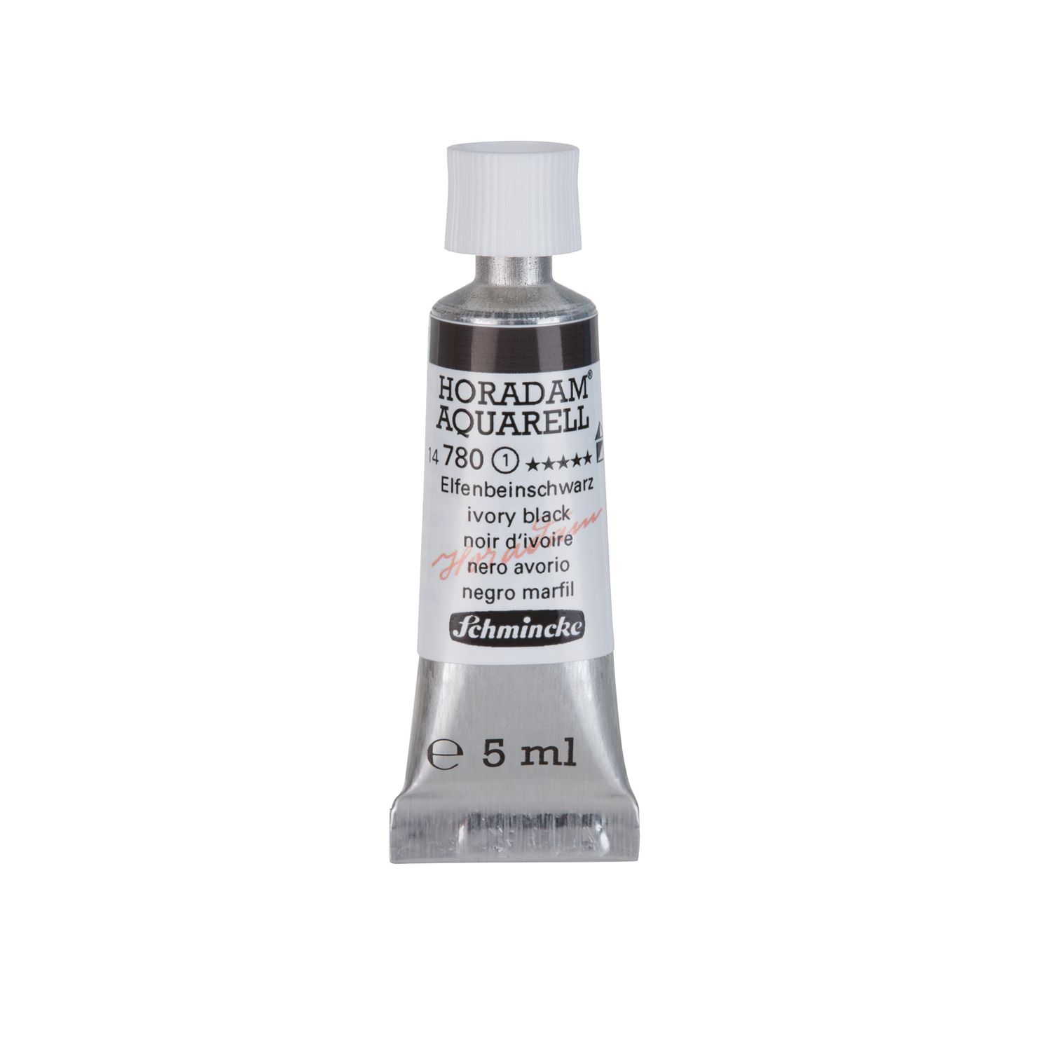 Acuarela Schmincke Horadam 5ml 780 Ivory Black