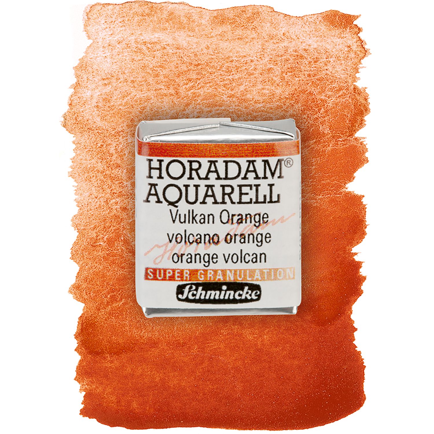 Acuarela Schmincke Horadam 912 Volcano Orange Super Granulation