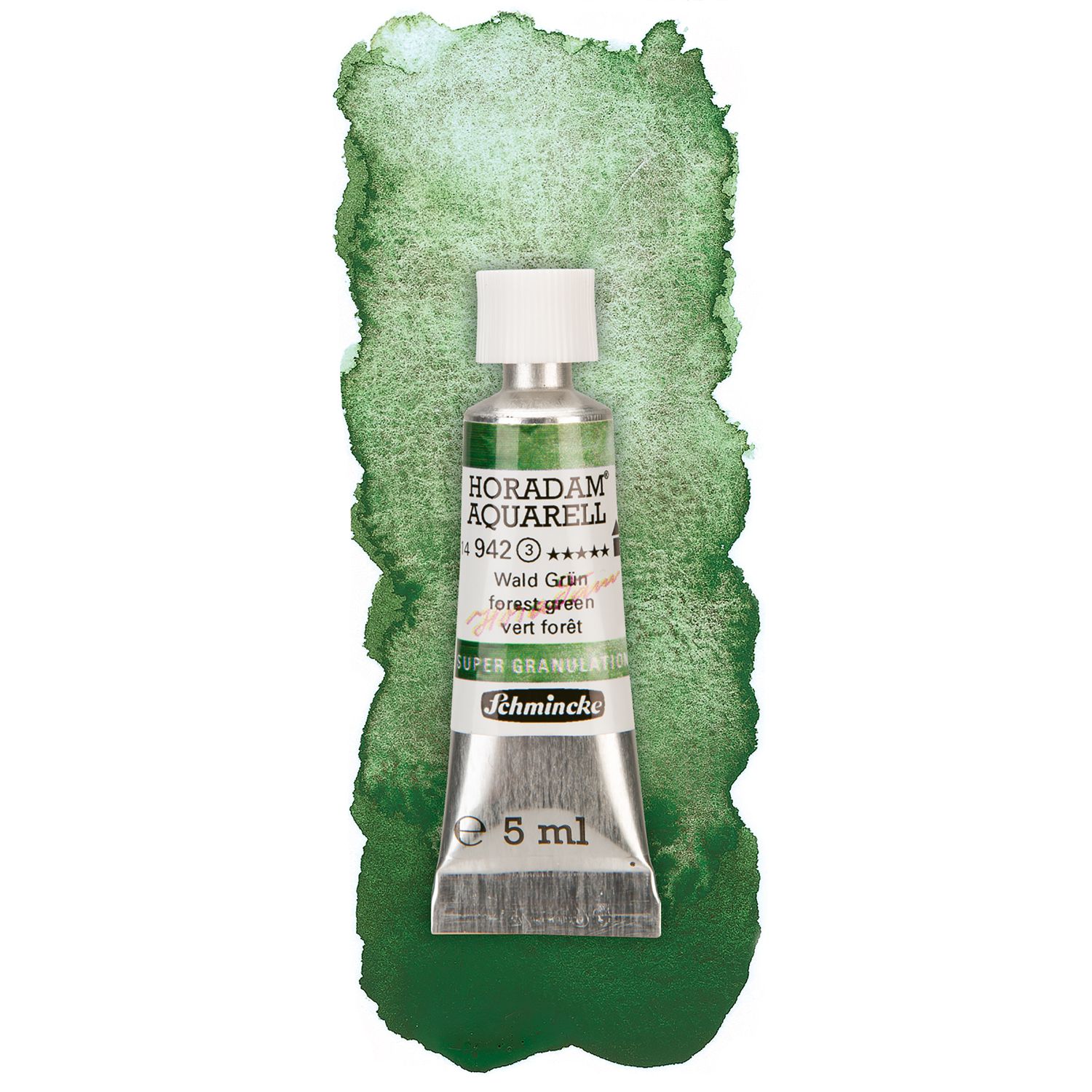 Acuarela Schmincke Horadam 5ml 942 Forest Green Super Granulation