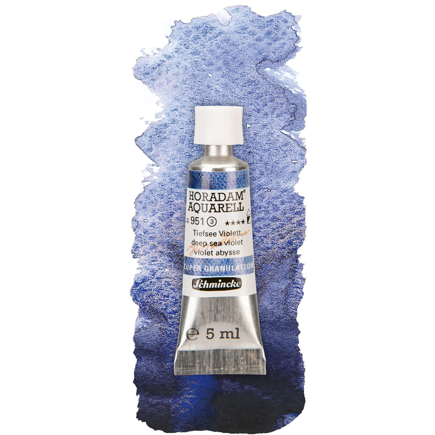 Acuarela Schmincke Horadam 5ml 951 Deep Sea Violet Super Granulation