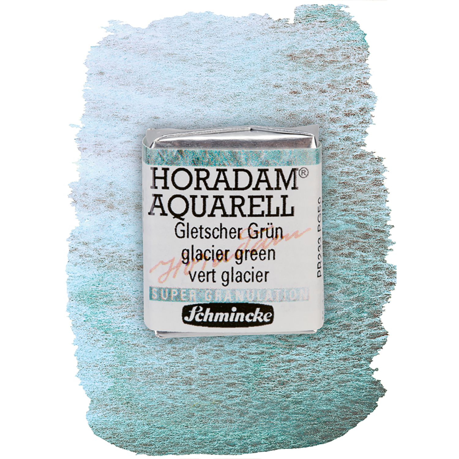 Acuarela Schmincke Horadam 963 Glacier Green Super Granulation