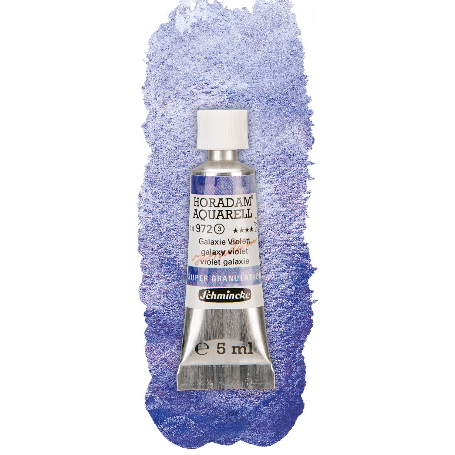 Acuarela Schmincke Horadam 5ml 972 Galaxy Violet Super Granulation