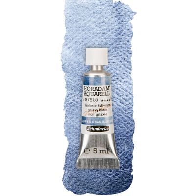 Acuarela Schmincke Horadam 5ml 975 Galaxy Black Super Granulation