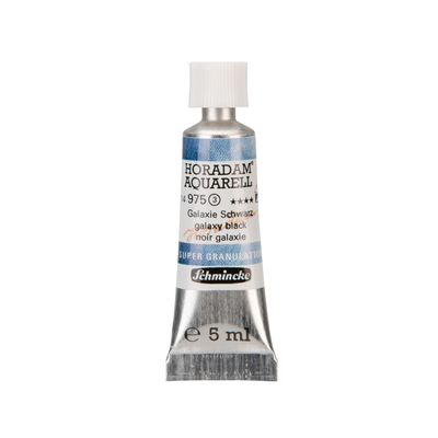 Acuarela Schmincke Horadam 5ml 975 Galaxy Black Super Granulation