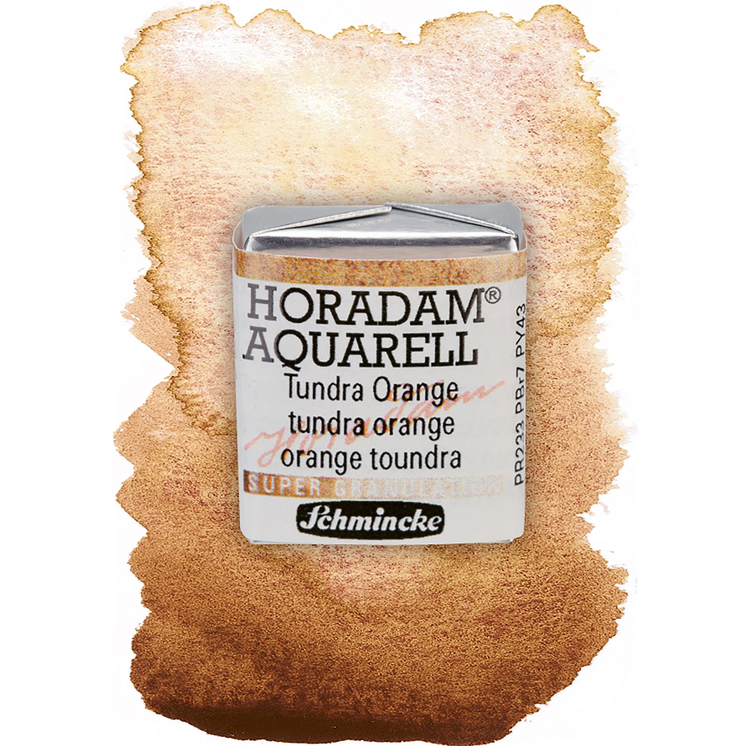 Acuarela Schmincke Horadam 981 Tundra Orange Super Granulation