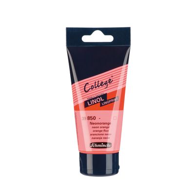 Pintura Schmincke College LinoPrint 75ml Neon Orange