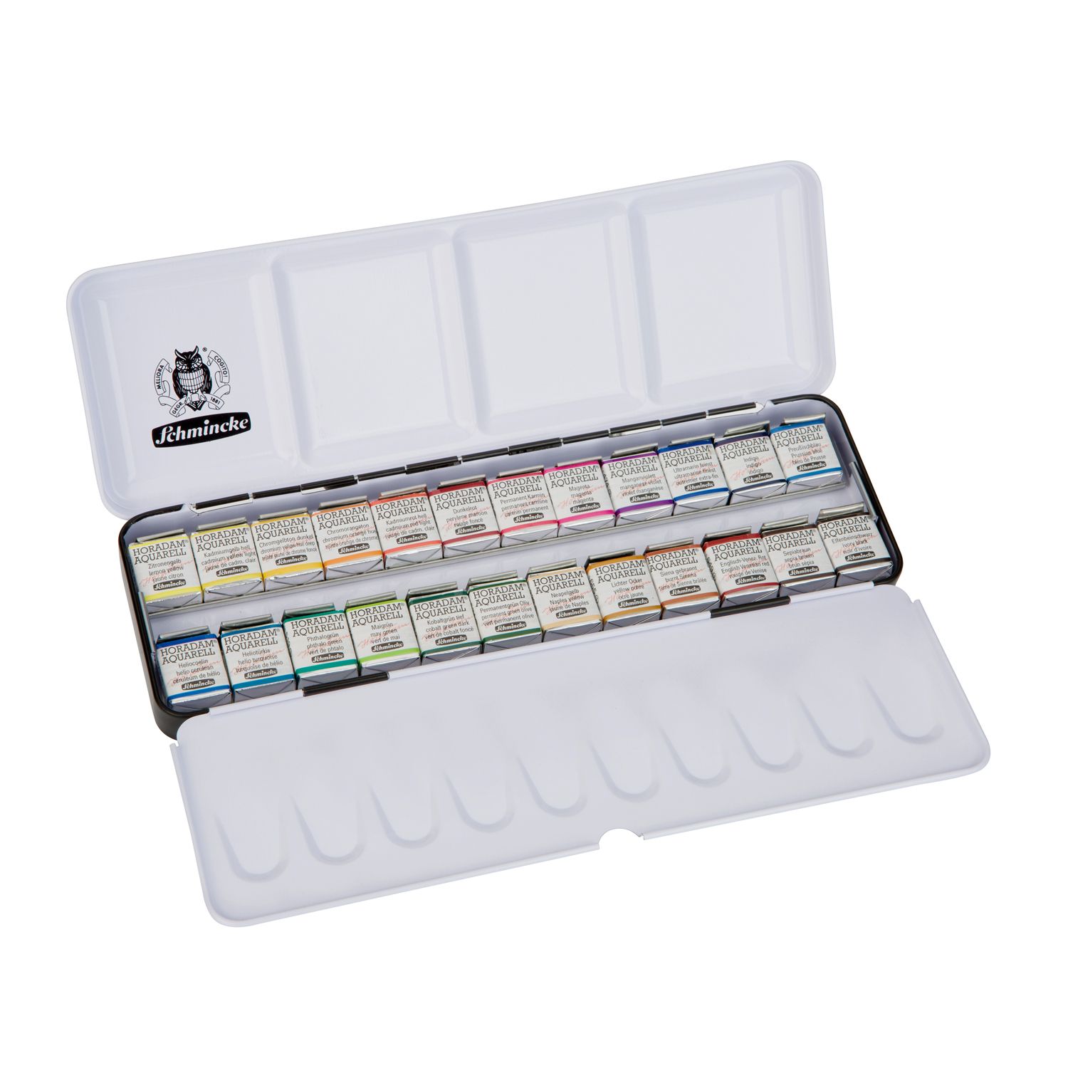 Acuarela Schmincke Horadam 24 Colores 1/2 Godet
