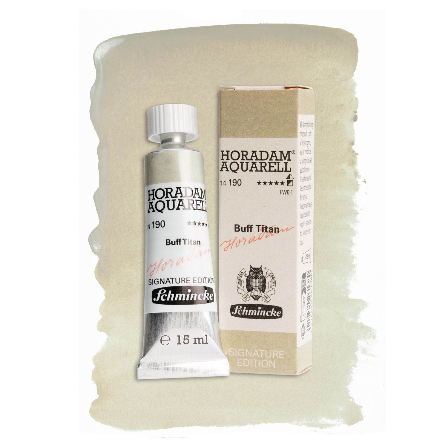 Acuarela Schmincke Horadam Signature 15ml 190 Buff Titanium