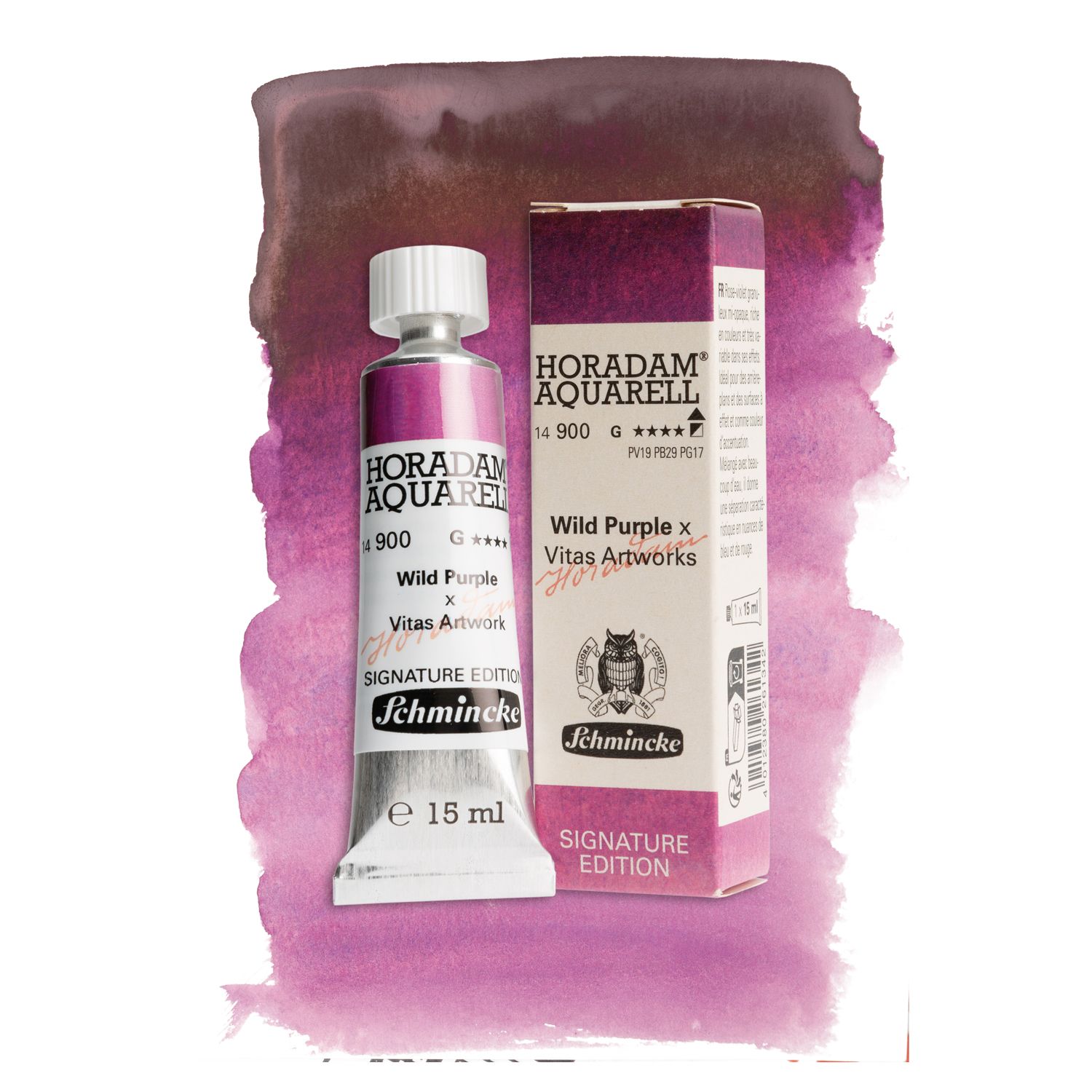 Acuarela Schmincke Horadam Signature 15ml 900 Wild Purple
