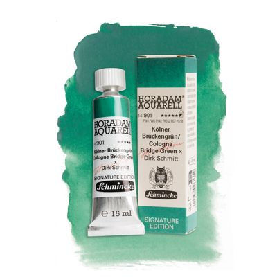 Acuarela Schmincke Horadam Signature 15ml 901 Cologne Bridge Green