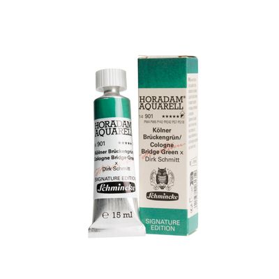 Acuarela Schmincke Horadam Signature 15ml 901 Cologne Bridge Green