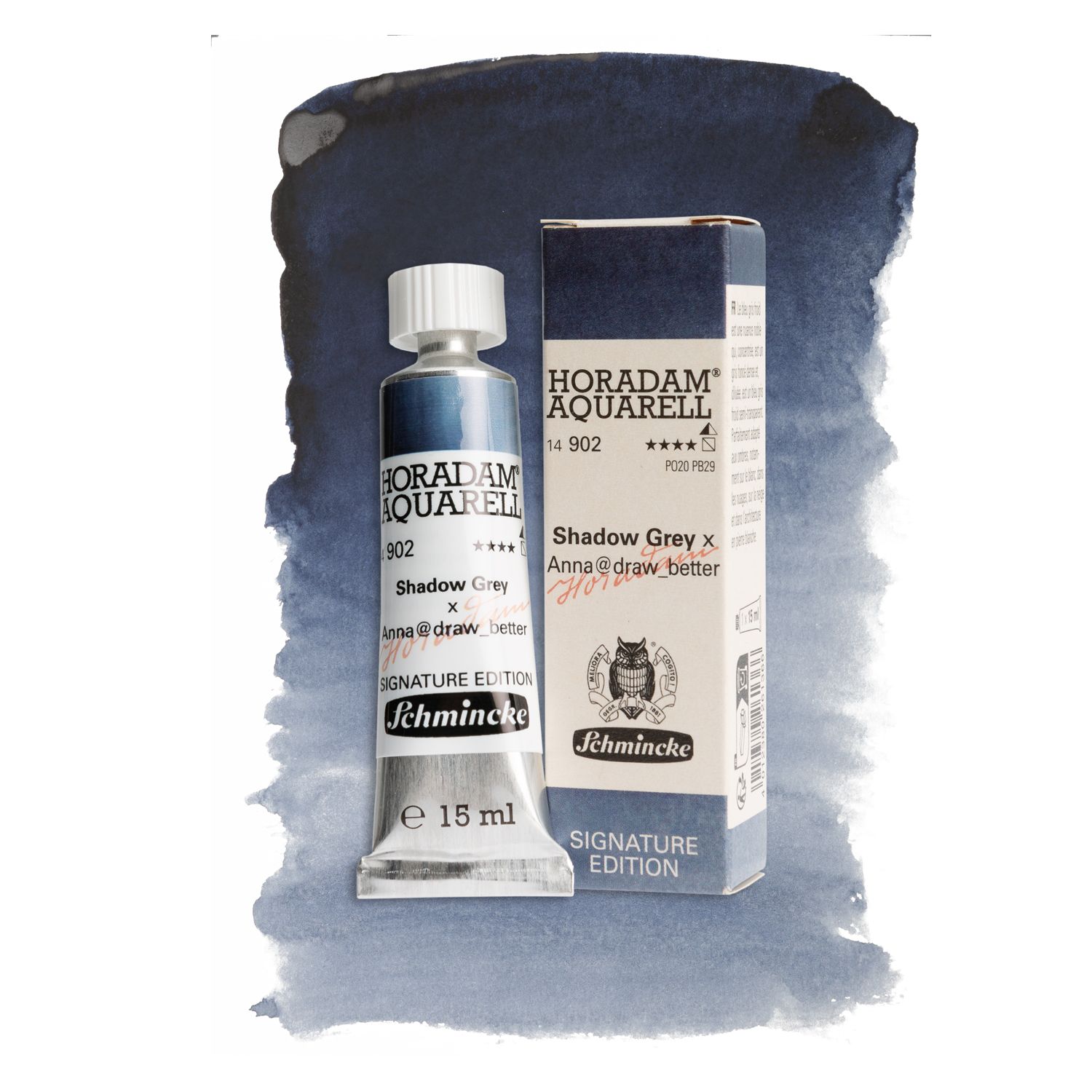 Acuarela Schmincke Horadam Signature 15ml 902 Shadow Grey