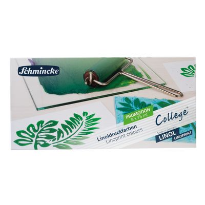 Pintura Schmincke College LinoPrint 8 colores x 75ml Promoción