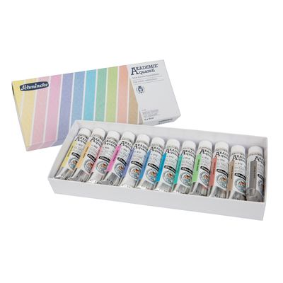 Acuarela Schmincke Akademie Aquarell Icy Colours, 12 colores