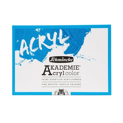 Pintura Acrilica Akademie Acryl 6 colores x 60ml