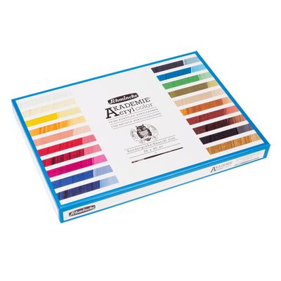 Pintura Acrilica Akademie Acryl 20 colores x 40ml