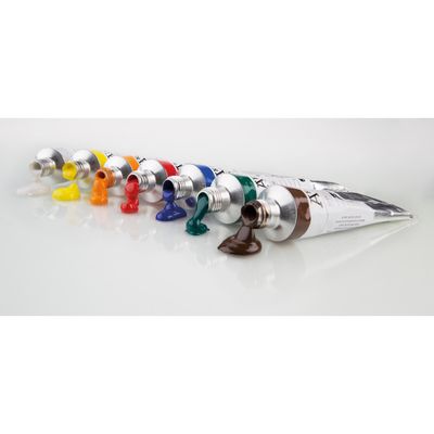 Pintura Acrilica Akademie Acryl 20 colores x 40ml