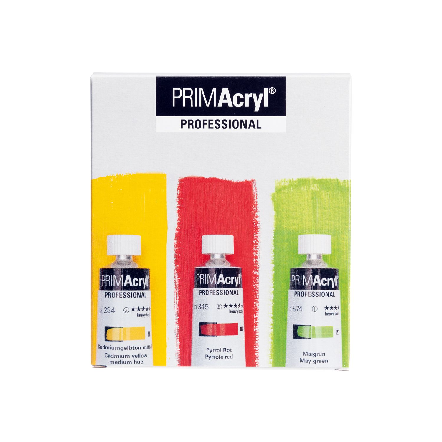Pintura acrilica Schmincke PRIMAcryl Professional, Set 3 New Colours