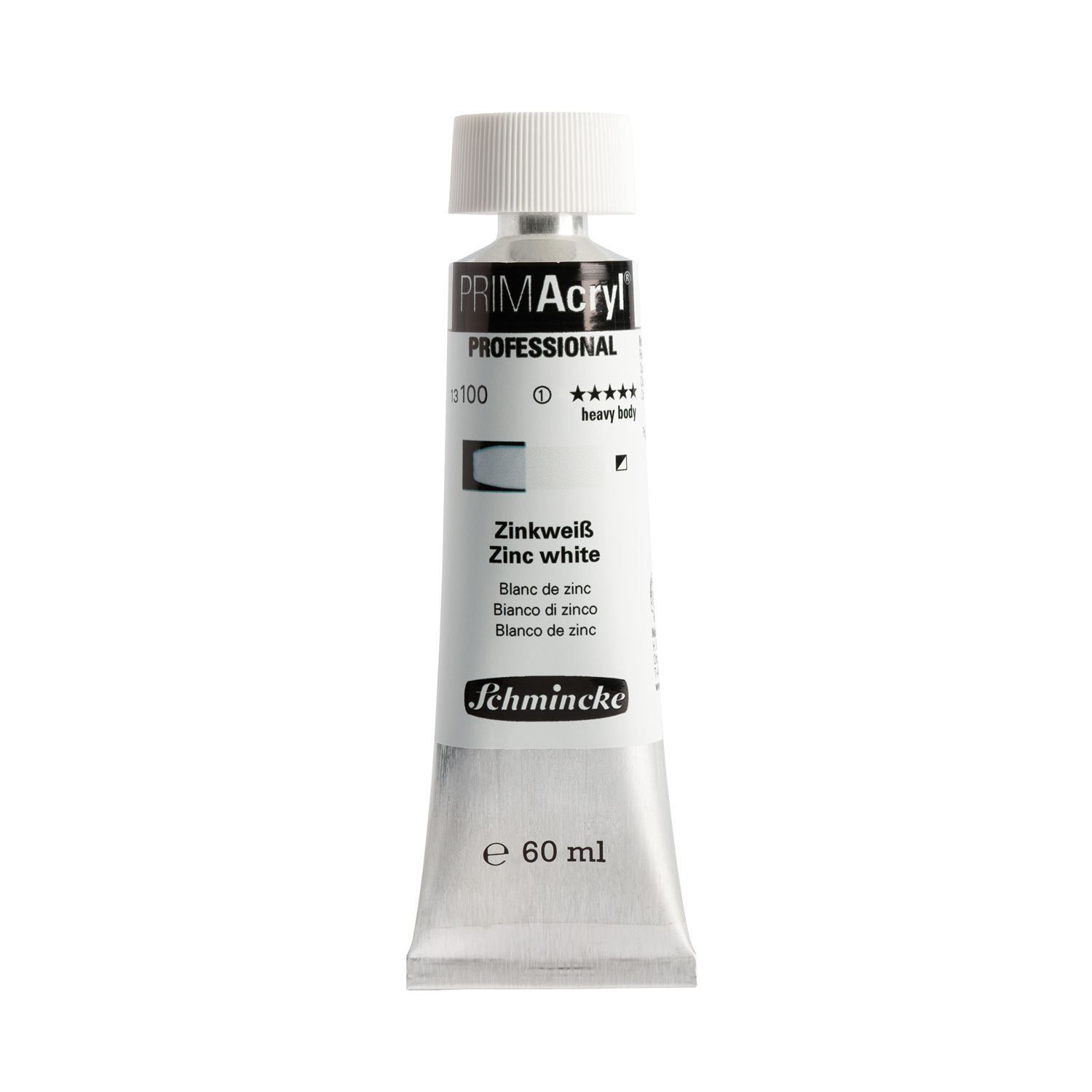 Pintura acrilica PRIMAcryl Professional 100 60ml, Zinc White