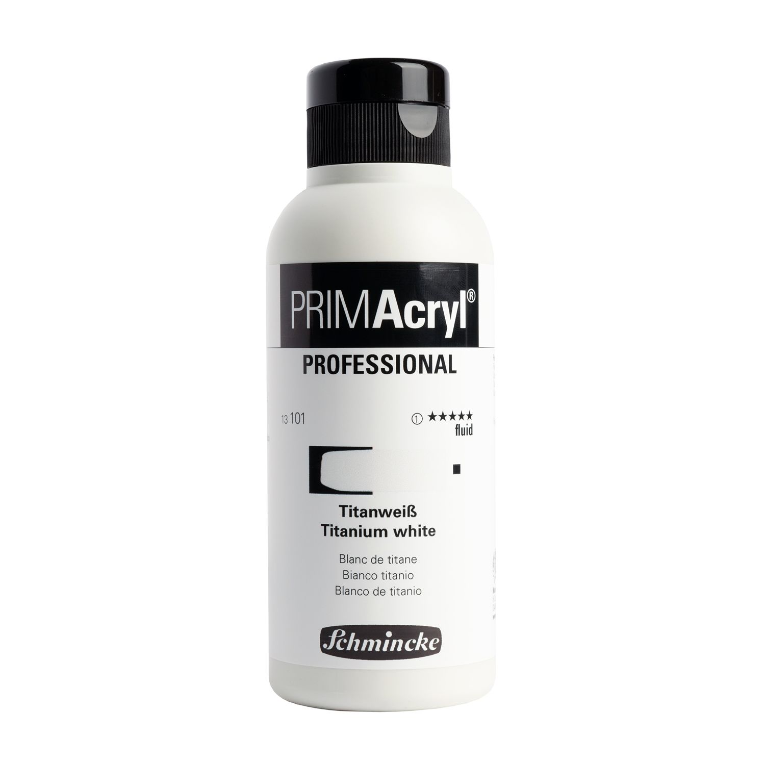 Pintura acrilica PRIMAcryl Professional 101  250ml, Titanium White