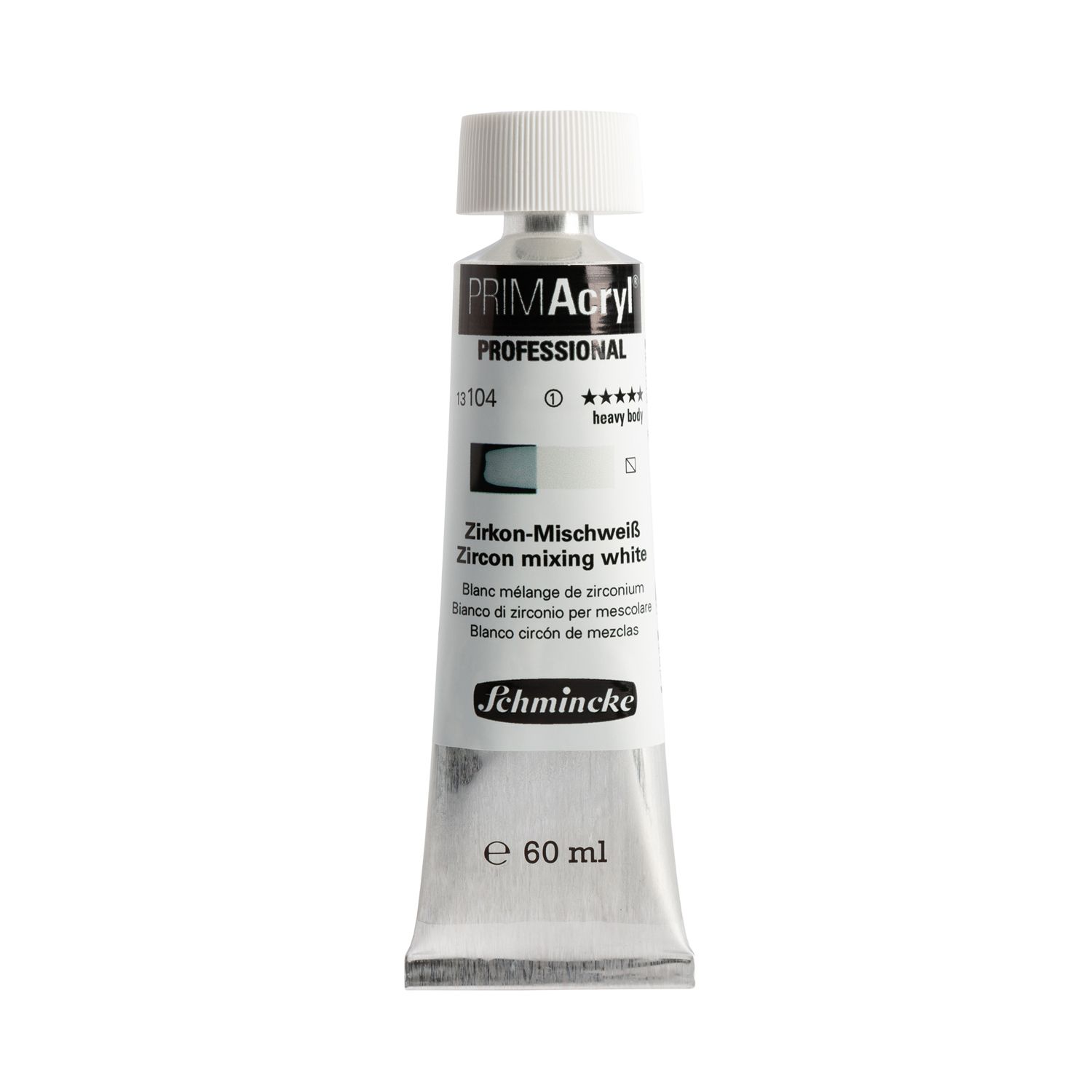 Pintura acrilica PRIMAcryl Professional 104 60ml, Zircon Mixing White