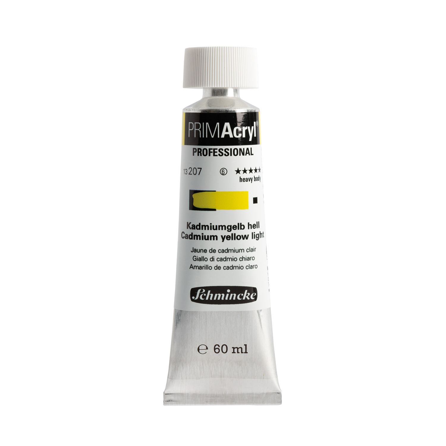 Pintura acrilica PRIMAcryl Professional 207 60ml, Cadmium Yellow Light