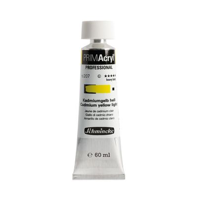 Pintura acrilica PRIMAcryl Professional 207 60ml, Cadmium Yellow Light
