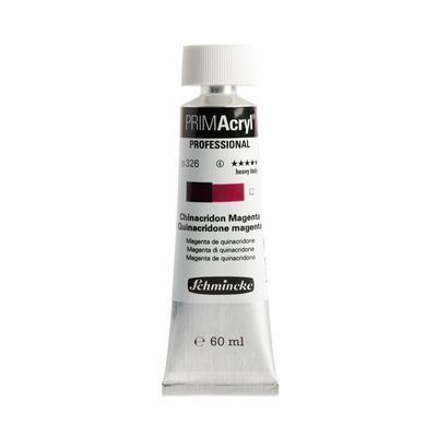 Pintura acrilica PRIMAcryl Professional 326 60ml, Quinacridone Magenta