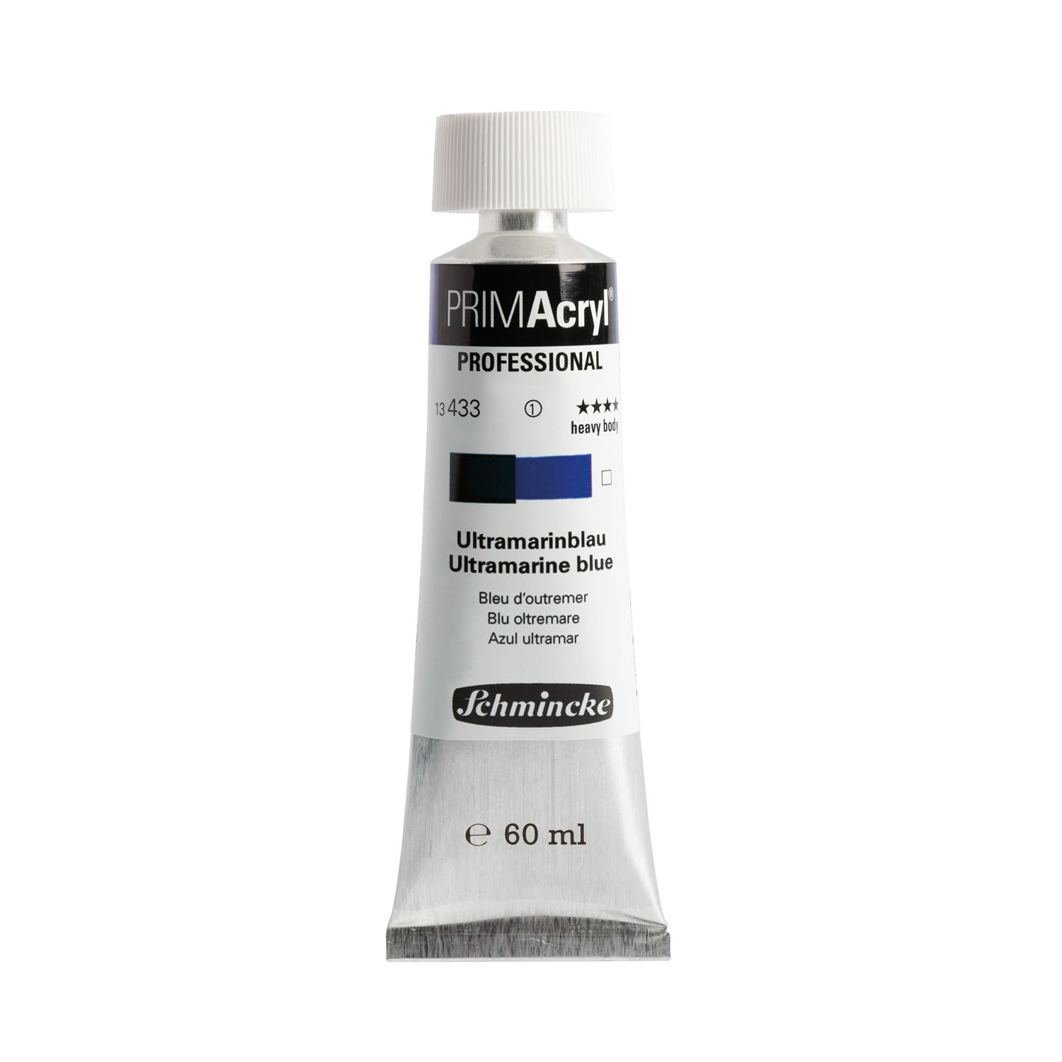 Pintura acrilica PRIMAcryl Professional 433 60ml, Ultramarine Blue
