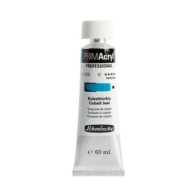 Pintura acrilica PRIMAcryl Professional 456 60ml, Cobalt Teal