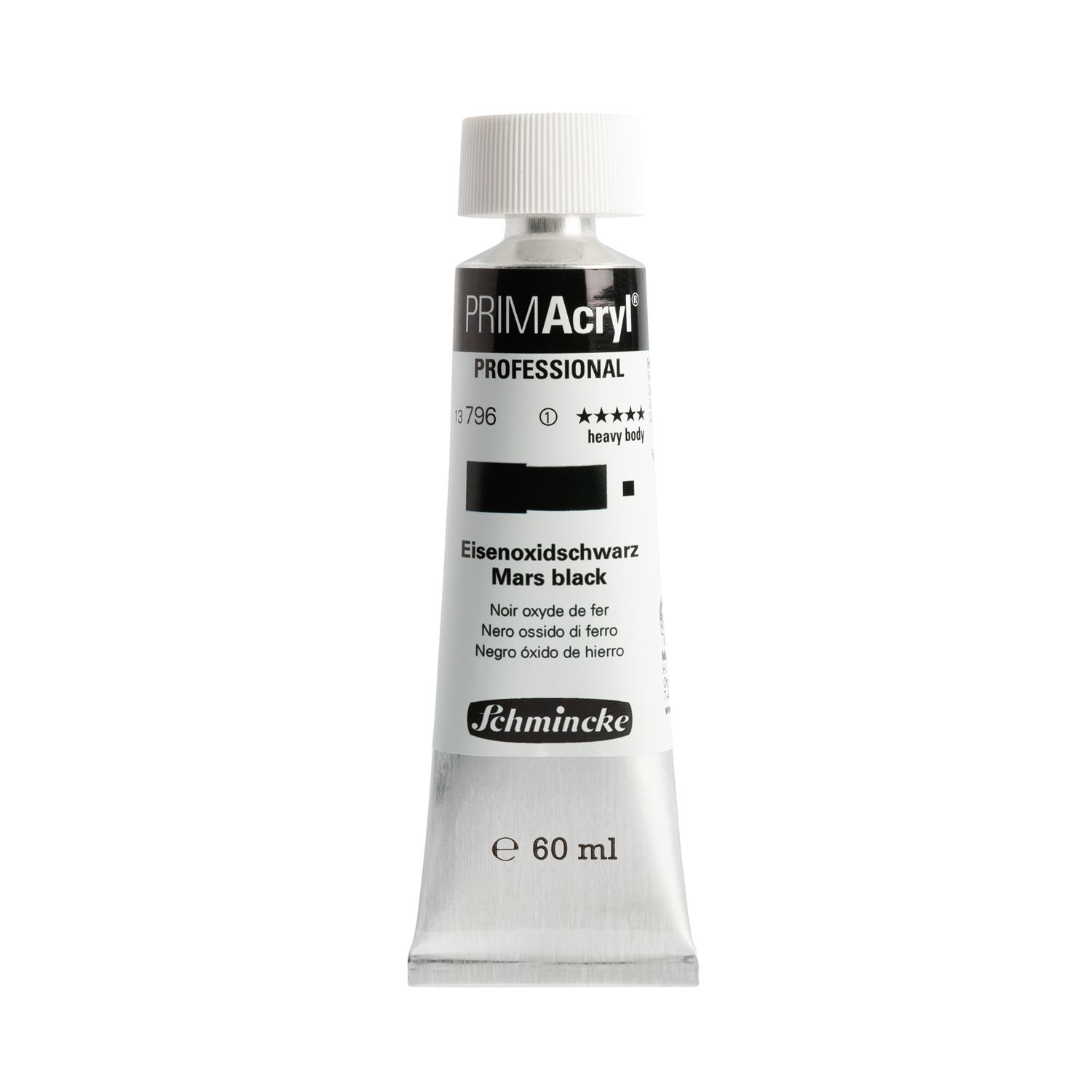 Pintura acrilica PRIMAcryl Professional 796 60ml, Mars Black