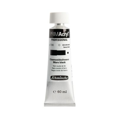 Pintura acrilica PRIMAcryl Professional 796 60ml, Mars Black