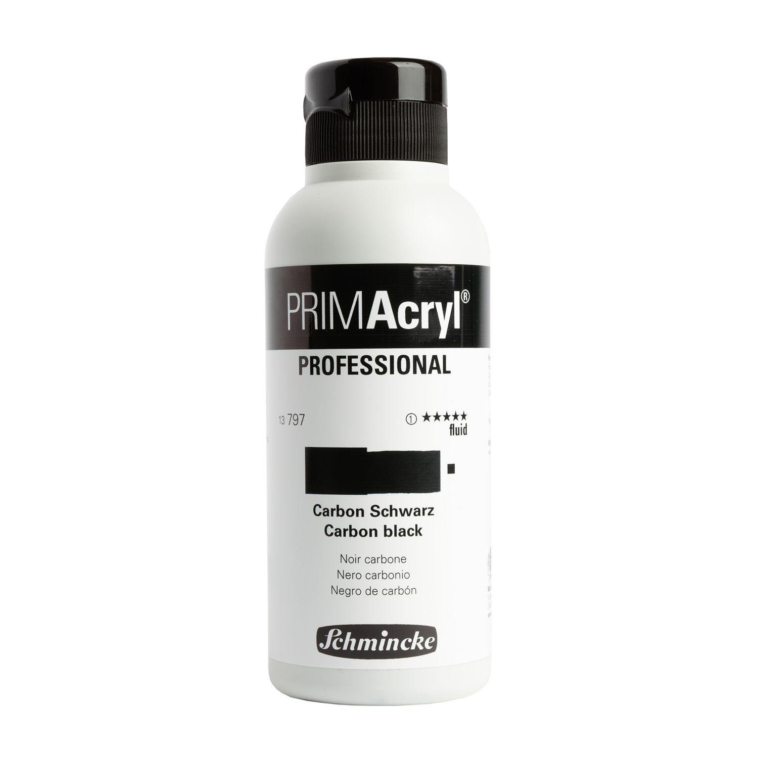 Pintura acrilica PRIMAcryl Professional 797 250ml, Carbon Black