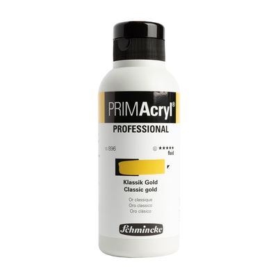 Pintura acrilica PRIMAcryl Professional 896 250ml, Classic Gold
