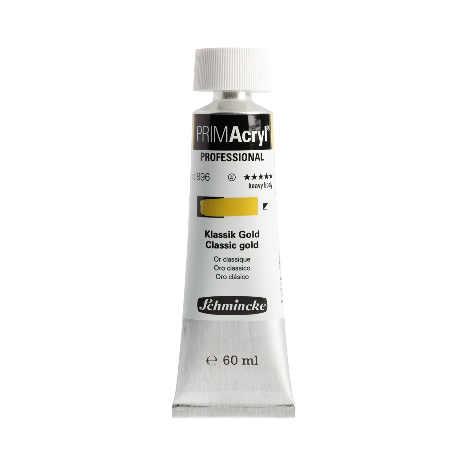 Pintura acrilica PRIMAcryl Professional 896 60ml, Classic Gold