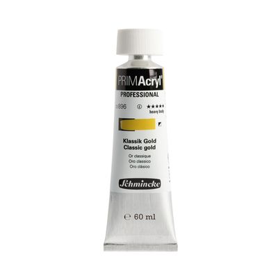 Pintura acrilica PRIMAcryl Professional 896 60ml, Classic Gold
