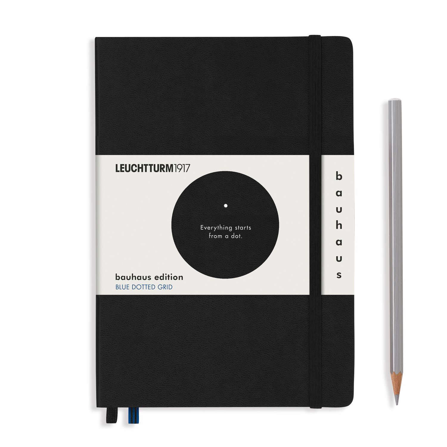 Cuaderno Leuchtturm1917 Bauhaus Edition, Black