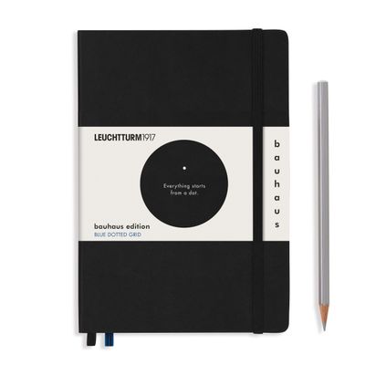 Cuaderno Leuchtturm1917 Bauhaus Edition, Black