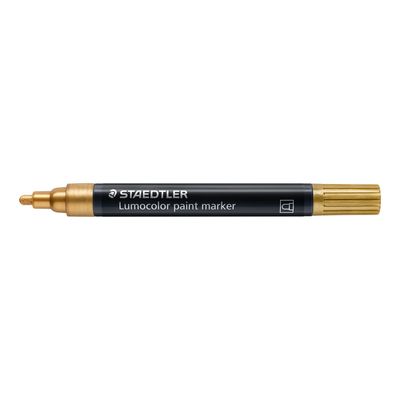 Marcador acrilico Staedtler Lumocolor Paint Marker, dorado
