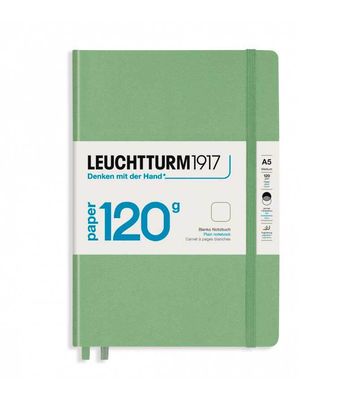 Cuaderno Leuchtturm1917 Edition 120G A5, Sage, Plain