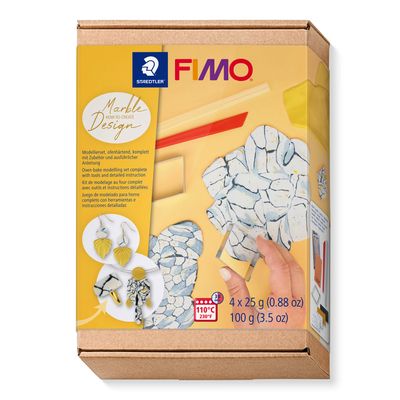 Arcilla polimerica FIMO Juego How to Create, Marble Design