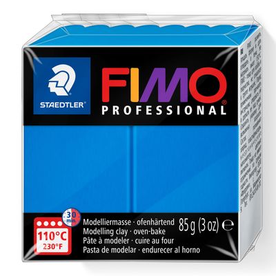 Arcilla polimerica FIMO Professional, color True Blue