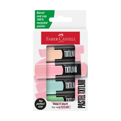 Marcador TXTLNR Pastel 4 Colores