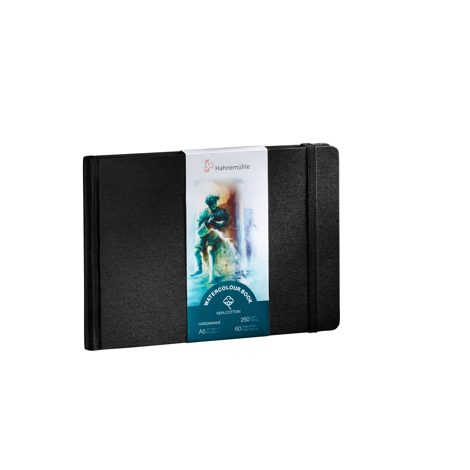 Cuaderno Hahnemuhle Acuarela 100% Algodon, A5 horizontal