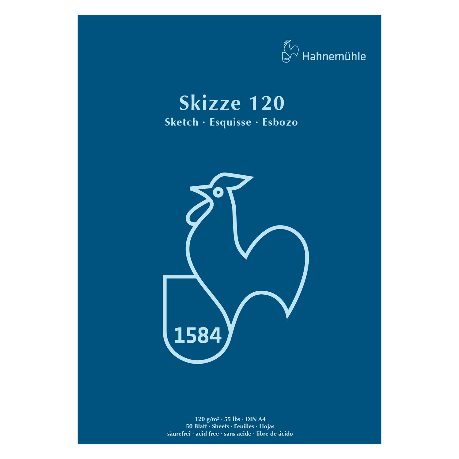 Block Hahnemuhle Skizze 120gr. tamaño A4