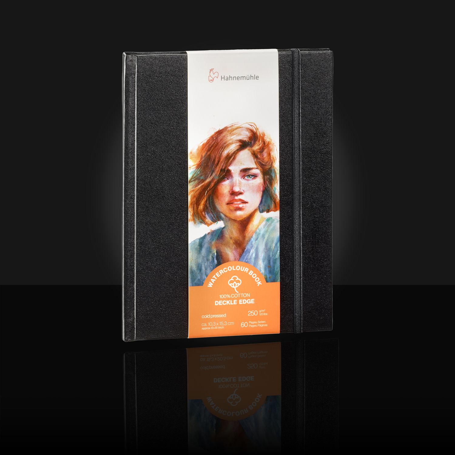 Cuaderno Hahnemuhle Watercolour Book Deckle Edge, 10.3 x 15.3