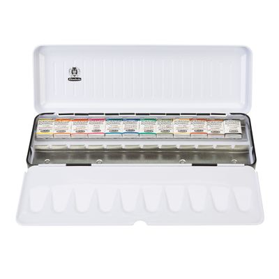 Acuarela Schmincke Horadam, estuche acanalado 12 colores
