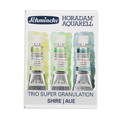 Acuarela Schmincke Horadam Super Granulation Set Shire 3 x 5ml